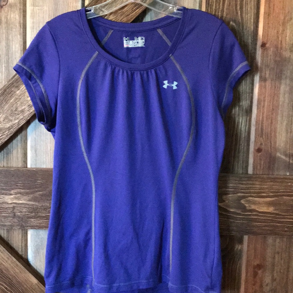 Under Armour running shirt.